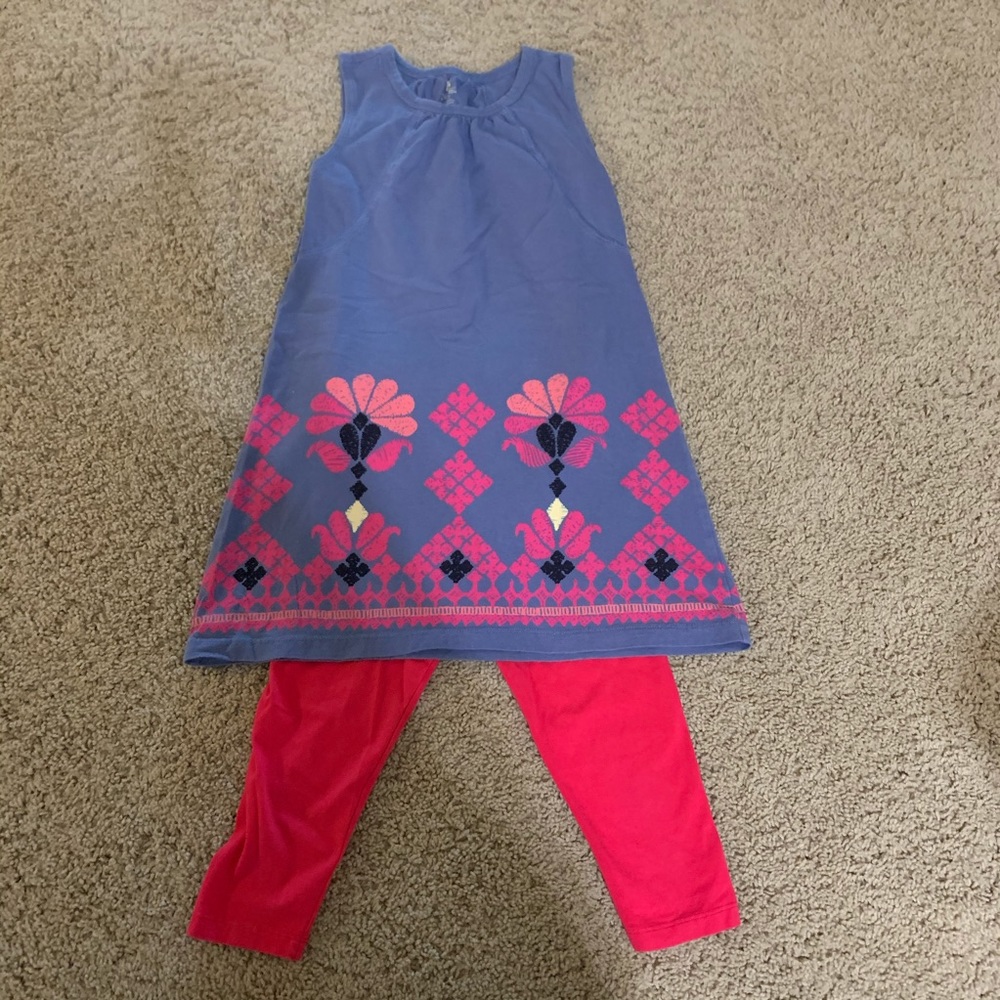 Tea Collection like new dress and crop pants